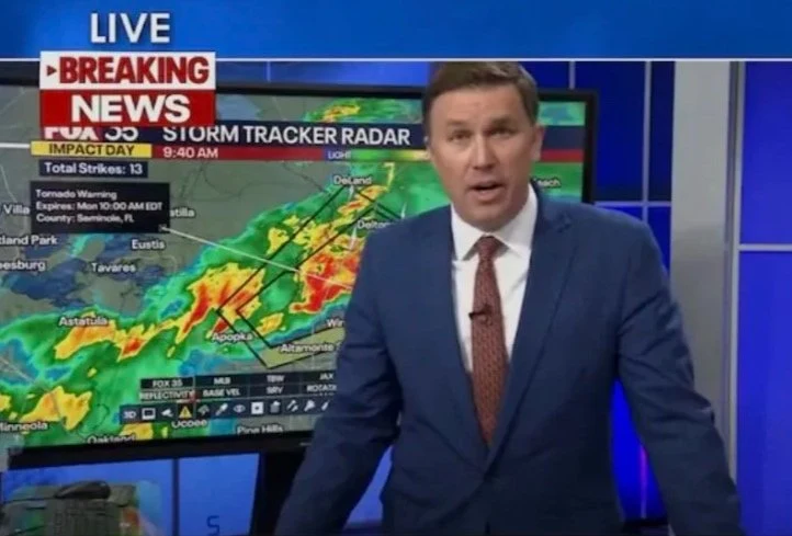 Unedited live tornado coverage